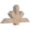 Ekena Millwork Kennewick Smooth Timber Gable Bracket, Douglas Fir, 48"W x 22"H x 5 1/2"D x 5 1/2"F, 11/12 Pitch GBW048X22X0606KEN00SDF - alternate 3